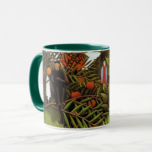 Exotic Landscape famous artwork by Henri Rousseau Mug