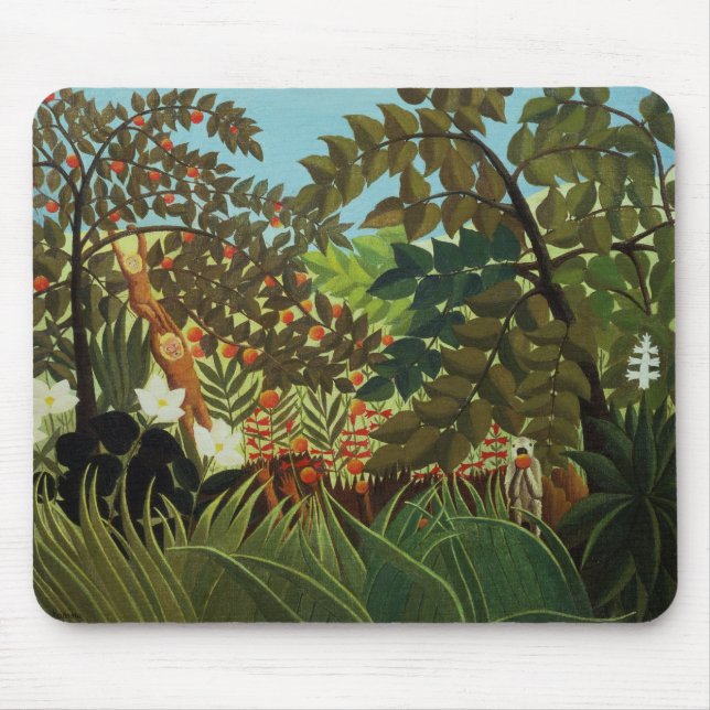 Exotic landscape mouse pad (Front)
