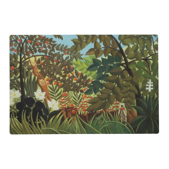 Exotic landscape placemat (Front)