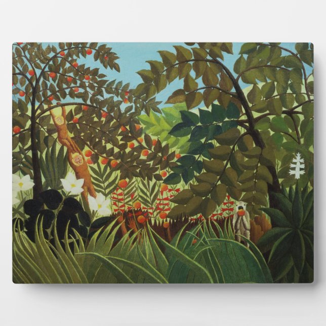Exotic landscape plaque (Front)