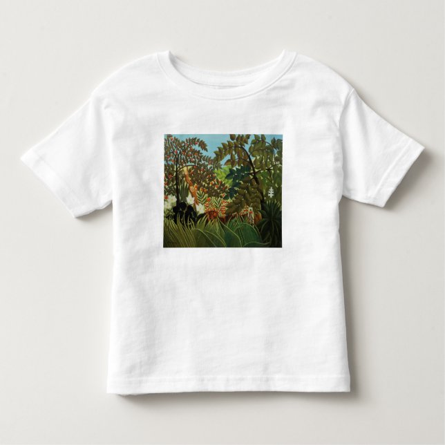 Exotic landscape toddler t-shirt (Front)