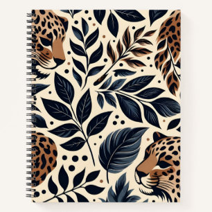 Exotic Leopard Pattern Notebook