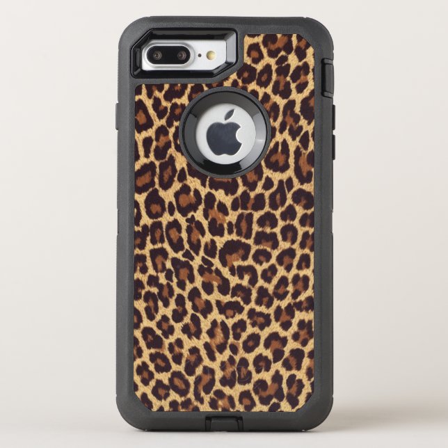 Exotic Leopard Print Otterbox iPhone Case (Back)