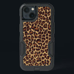 Exotic Leopard Print iPhone 13 Case<br><div class="desc">Stylish look of leopard fur in gold,  brown and black.</div>