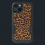 Exotic Leopard Print iPhone 13 Case<br><div class="desc">Stylish look of leopard fur in gold,  brown and black.</div>