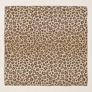 Exotic Leopard print pattern design Scarf