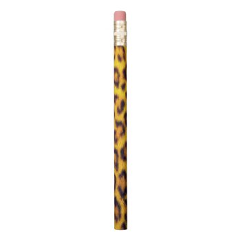 Exotic Leopard Spots Fur Pattern Pencil by its_sparkle_motion at Zazzle