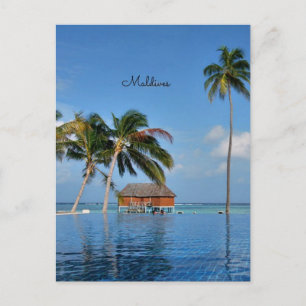 Exotic Maldives Postcard