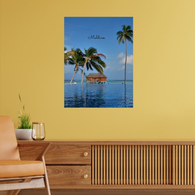 Exotic Maldives Poster (Living Room 2)
