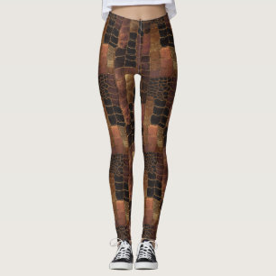 Exotic Motif Garden Mom Gift Gym Attire Leggings