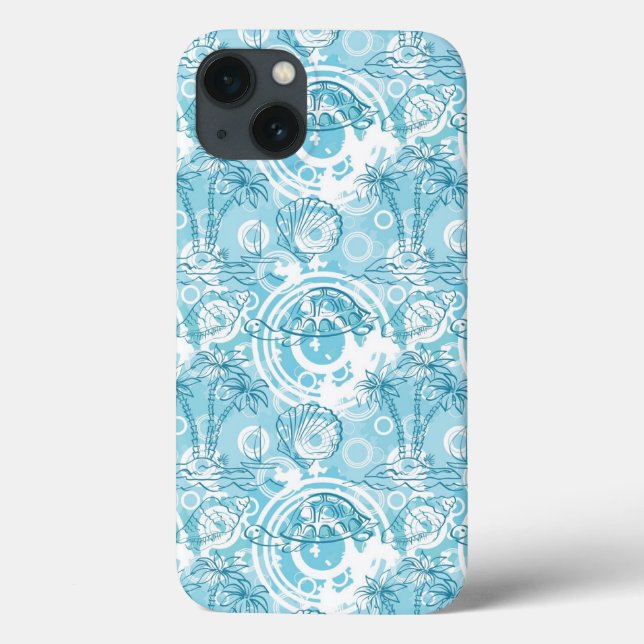 exotic ocean pattern Case-Mate iPhone case (Back)
