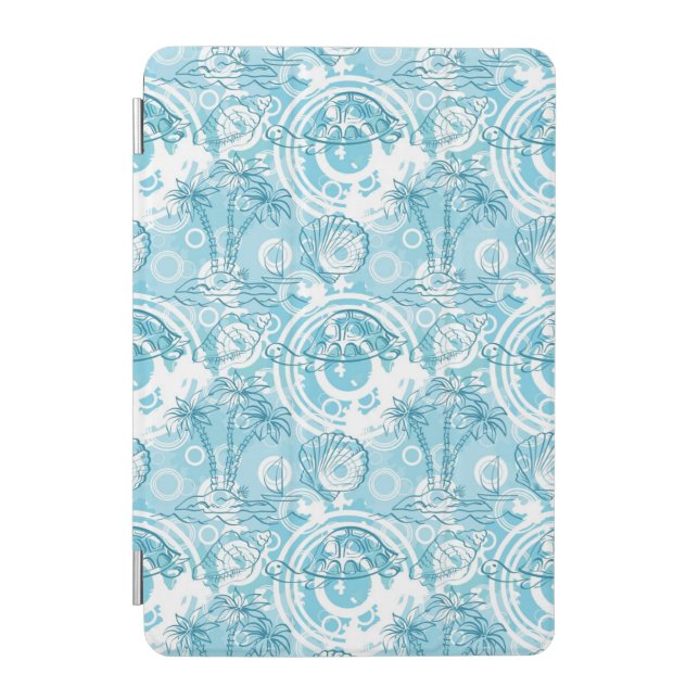 exotic ocean pattern iPad mini cover (Front)