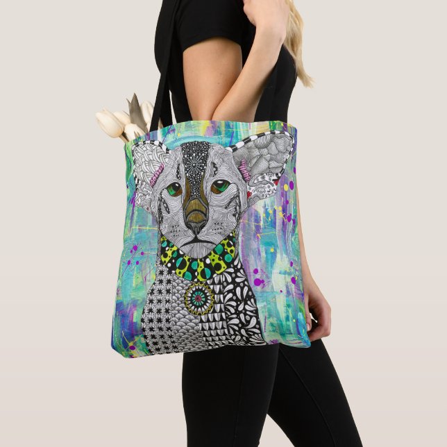 Exotic Oriental Shorthair Cat Tote Bag (Close Up)