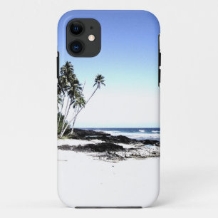Exotic Palm Trees & Paradise Beach iPhone 11 Case