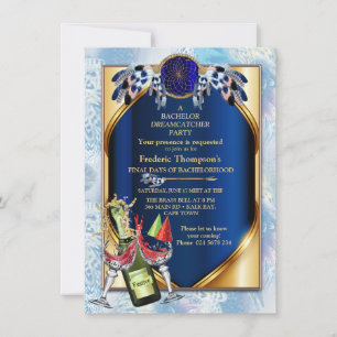 Exotic-Parrot Blue tone feathers Bachelor Party