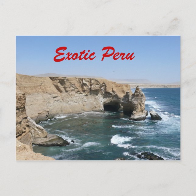 Exotic Peru Postcard (Front)
