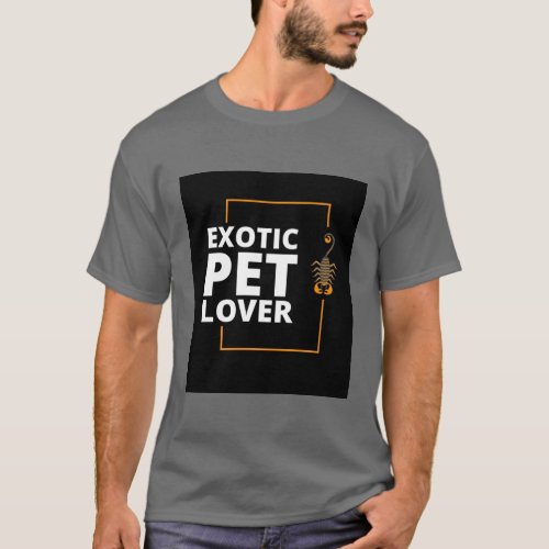 Exotic Pet Lover Boys T_shirt design