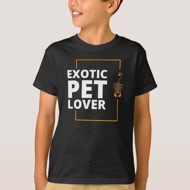 Exotic pet lover T-Shirt (Front)