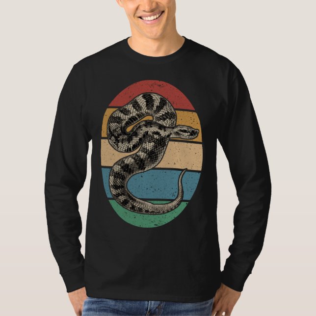 Exotic Pet Snake Reptile Ball Python Snake T-Shirt (Front)