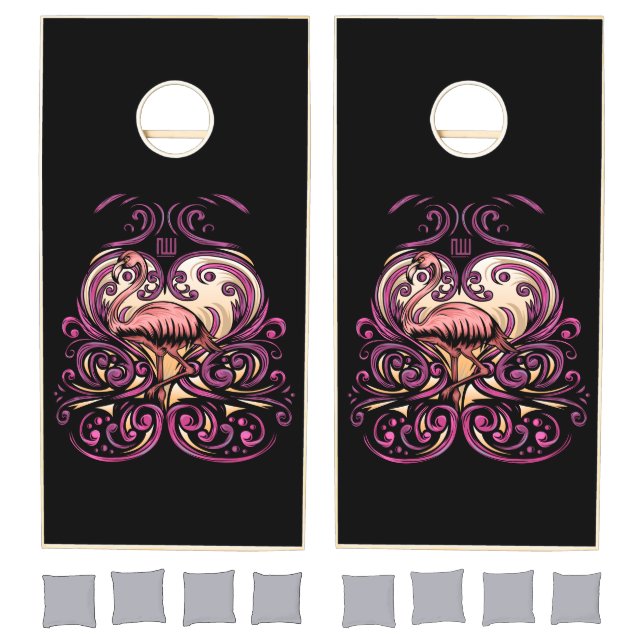 Exotic Pink  Cornhole Set (Set)