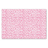 Exotic Pink Leopard Animal Print Tissue Paper (Front)