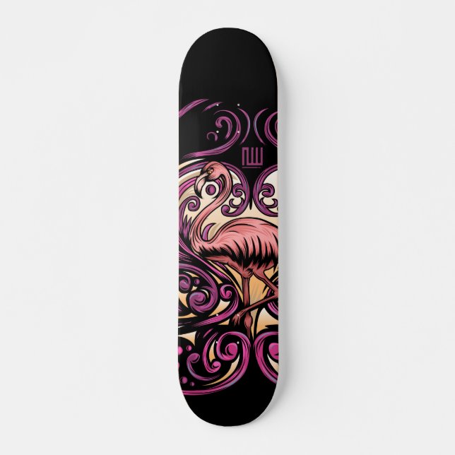 Exotic Pink  Skateboard (Front)