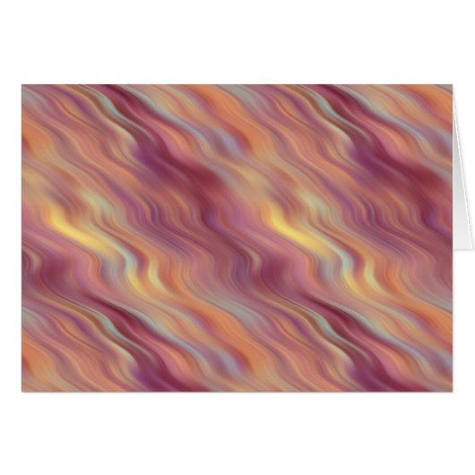 Exotic Plumeria Wavy Texture Cards (Front Horizontal)