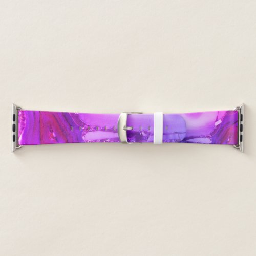 Exotic Purple Marble  Apple Watch Band