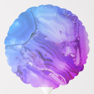 Exotic Purple Marble Balloon