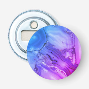 Exotic Purple Marble  Bottle Opener