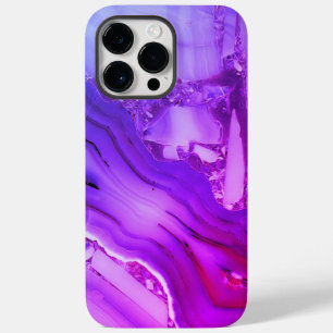 Exotic Purple Marble Case-Mate iPhone 14 Pro Max Case