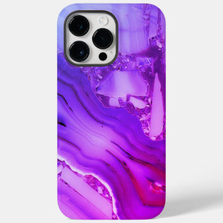 Exotic Purple Marble Case-Mate iPhone 14 Pro Max Case