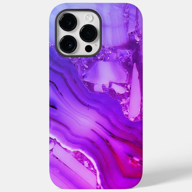 Exotic Purple Marble  Case-Mate iPhone Case (Back)