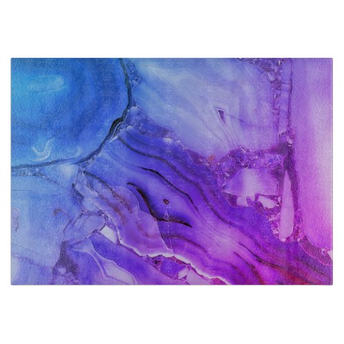 Exotic Purple Marble  Cutting Board