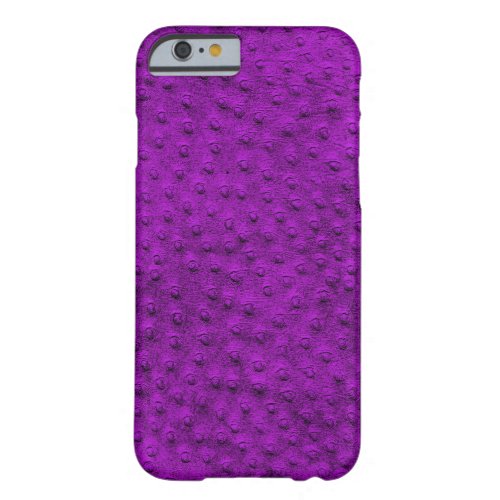 Exotic Purple Ostrich Leather iPhone 6 Case