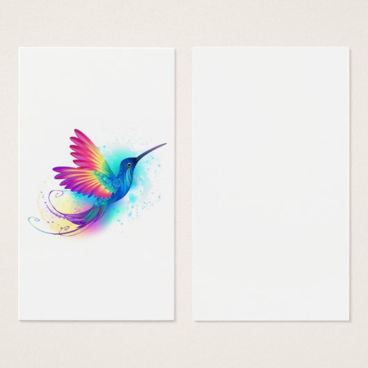 Exotic Rainbow Hummingbird (Front & Back)