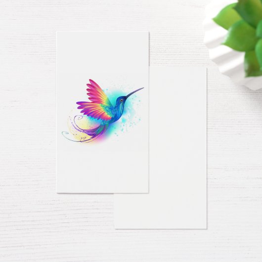 Exotic Rainbow Hummingbird (Desk)