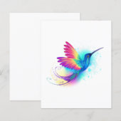Exotic Rainbow Hummingbird (Front/Back)