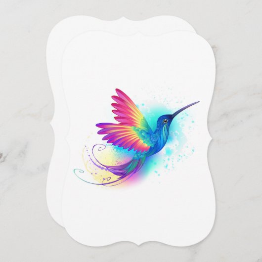Exotic Rainbow Hummingbird (Front/Back)