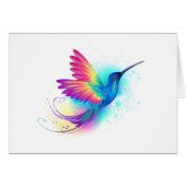 Exotic Rainbow Hummingbird (Front Horizontal)