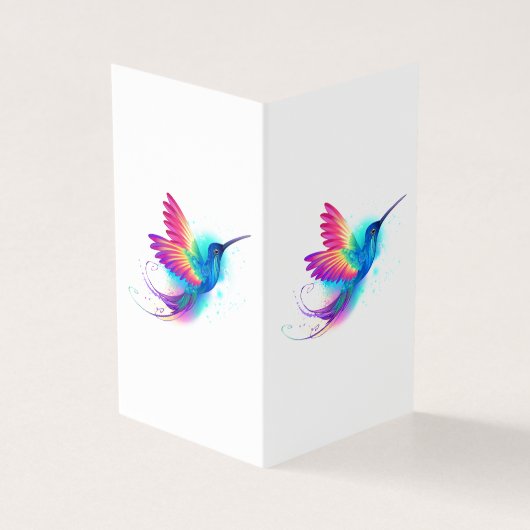 Exotic Rainbow Hummingbird (Outside)