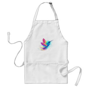 Exotic Rainbow Hummingbird Adult Apron