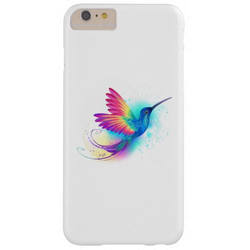 Exotic Rainbow Hummingbird Barely There iPhone 6 Plus Case