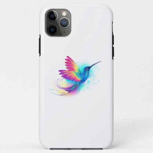 Exotic Rainbow Hummingbird iPhone 11 Pro Max Case
