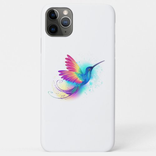 Exotic Rainbow Hummingbird iPhone 11 Pro Max Case