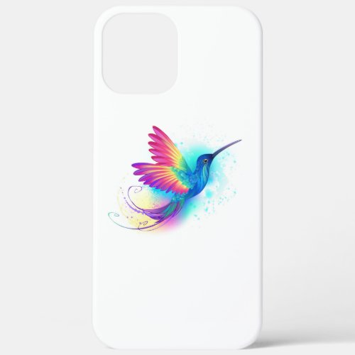 Exotic Rainbow Hummingbird iPhone 12 Pro Max Case