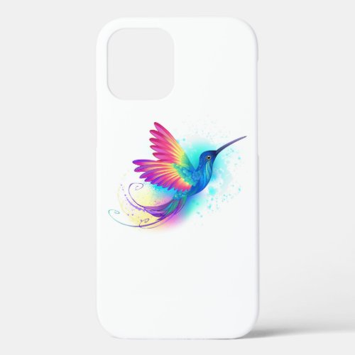 Exotic Rainbow Hummingbird iPhone 12 Pro Case