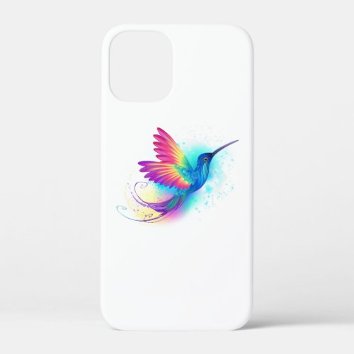 Exotic Rainbow Hummingbird iPhone 12 Mini Case