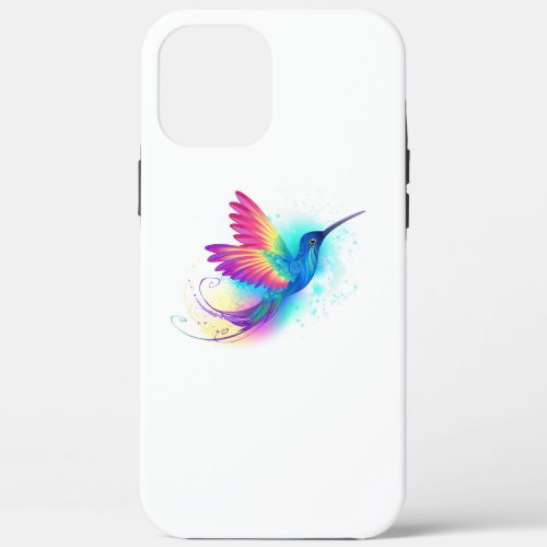 Exotic Rainbow Hummingbird iPhone 12 Pro Max Case