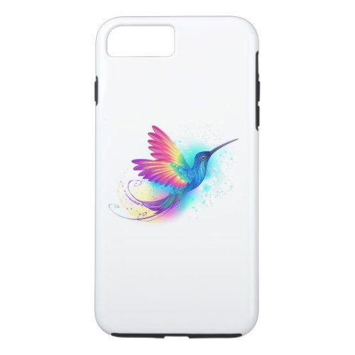 Exotic Rainbow Hummingbird iPhone 8 Plus7 Plus Case